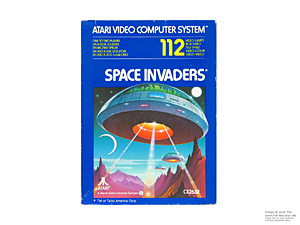 Box for Atari 2600 Space Invaders Box for Atari 2600 Space Invaders