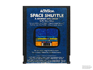 Atari 2600 Space Shuttle a Journey into Space Game Cartridge PAL