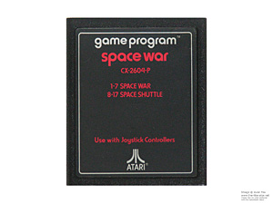 Atari 2600 Space War Text Label Game Cartridge PAL Atari 2600 Space War Text Label Game Cartridge PAL