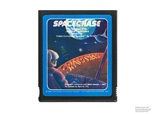 Atari 2600 Spacechase Apollo Game Cartridge PAL