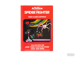 Box for Atari 2600 Spider Fighter HES
