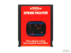 Atari 2600 Spider Fighter HES Game Cartridge PAL