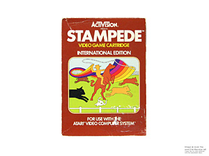 Box for Atari 2600 Stampede International Edition Box for Atari 2600 Stampede International Edition