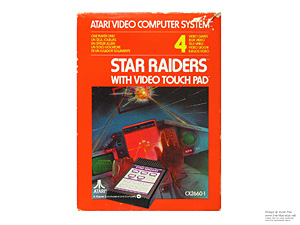 Box for Atari 2600 Star Raiders PAL Box for Atari 2600 Star Raiders PAL