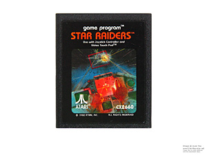Atari 2600 Star Raiders Game Cartridge PAL