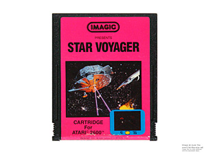 Atari 2600 Star Voyager Imagic Game Cartridge PAL