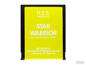 Atari 2600 Star Warrior HES PAL Atari 2600 Star Warrior HES PAL