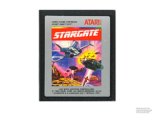 Atari 2600 Stargate Game Cartridge NTSC