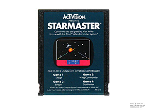 Atari 2600 Starmaster Game Cartridge NTSC