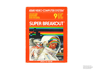 Box for Atari 2600 Super Breakout Box for Atari 2600 Super Breakout