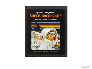 Atari 2600 Super Breakout Game Cartridge PAL