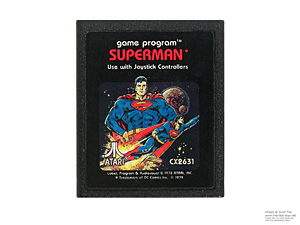 Atari 2600 Superman Game Cartridge PAL