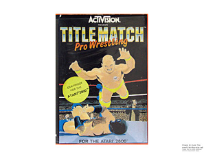 Box for Atari 2600 Titlematch Pro Wrestling HES Box for Atari 2600 Titlematch Pro Wrestling HES