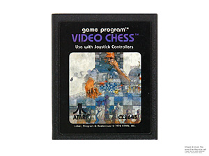 Atari 2600 Video Chess Game Cartridge PAL