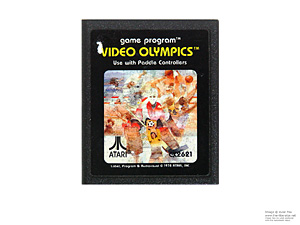 Atari 2600 Video Olympics Game Cartridge PAL