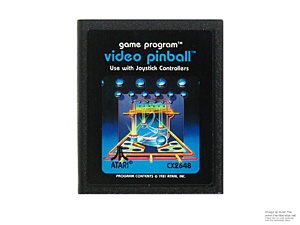Atari 2600 Video Pinball Game Cartridge PAL Atari 2600 Video Pinball Game Cartridge PAL
