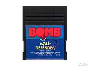 Atari 2600 Wall-Defender Bomb Game Cartridge PAL Atari 2600 Wall-Defender Bomb Game Cartridge PAL