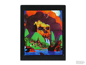 Atari 2600 War Zone Hi-Score / Action Hi-Tech Game Cartridge PAL