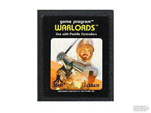 Atari 2600 Warlords Game Cartridge NTSC