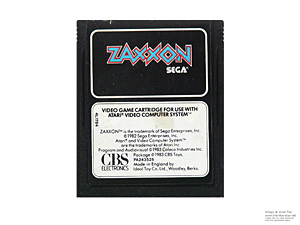 Atari 2600 Zaxxon by CBS Games Cartridge