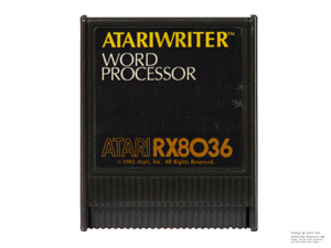 Atari 400 800 1200 Atariwriter Cartridge
