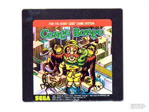 Atari 5200 Congo Bongo Game Cartridge Atari 5200 Congo Bongo Game Cartridge