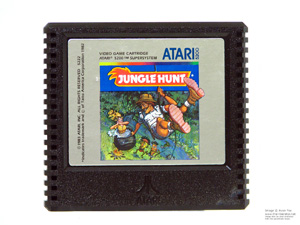 Atari 5200 Jungle Hunt Game Cartridge