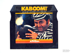Atari 5200 Kaboom! Game Cartridge Atari 5200 Kaboom! Game Cartridge
