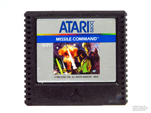 Atari 5200 Missle Command Game Cartridge Atari 5200 Missle Command Game Cartridge