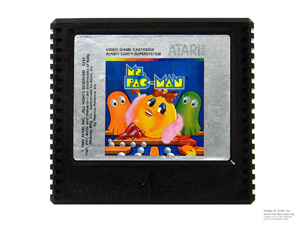 Atari 5200 MS PAC-MAN Game Cartridge Atari 5200 MS PAC-MAN Game Cartridge