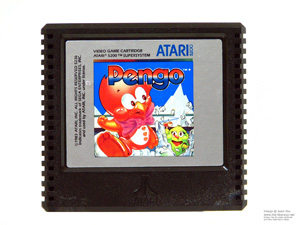 Atari 5200 Pengo Game Cartridge