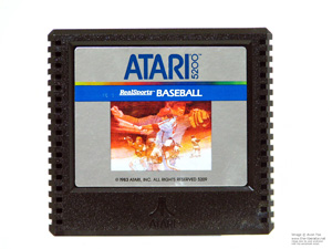 Atari 5200 Realsports Baseball Game Cartridge Atari 5200 Realsports Baseball Game Cartridge