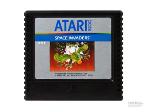 Atari 5200 Space Invaders Game Cartridge Atari 5200 Space Invaders Game Cartridge