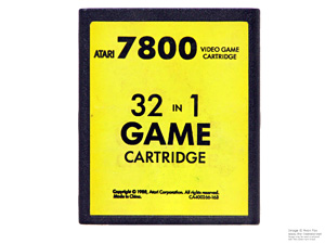 Atari 7800 32 in 1 Game Cartridge PAL