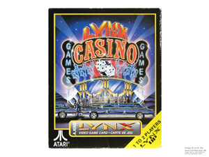 Box for Atari Lynx Casino