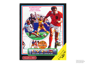 Box for Atari Lynx European Soccer Challenge