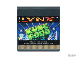Atari Lynx Kung Food Game Cartridge