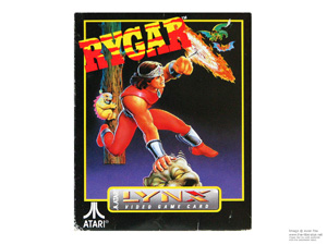 Box for Atari Lynx Rygar