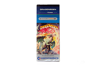Box for Commorodre 64 game Dragonsden Box for Commorodre 64 game Dragonsden