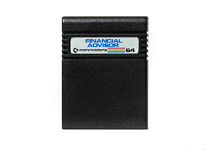 Commodore 64 Financial Advisor Cartridge Commodore 64 Financial Advisor Cartridge
