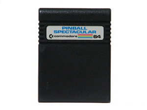 Commodore 64 Pinball Spectacular Game Cartridge
