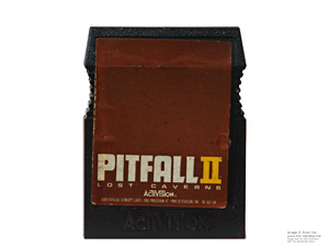 Commodore 64 Pitfall 2 Game Cartridge Commodore 64 Pitfall 2 Game Cartridge