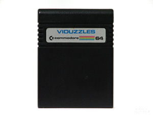 Commodore 64 Viduzzles Game Cartridge Commodore 64 Viduzzles Game Cartridge