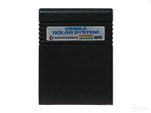 Commodore 64 Visible Solar System Cartridge Commodore 64 Visible Solar System Cartridge