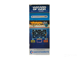Box for Commodore 64 Wizard of Wor Box for Commodore 64 Wizard of Wor