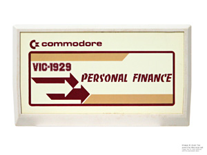 Commodore VIC-20 Personal Finance Cartridge