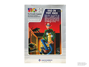 Box for Commodore VIC-20 Raid on Fort Knox Box for Commodore VIC-20 Raid on Fort Knox