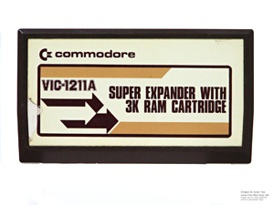 Commodore VIC-20 Super Expander 3k RAM Cartridge Commodore VIC-20 Super Expander 3k RAM Cartridge