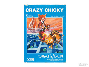 Vtech Creativision Dick Smith Wizzard Crazy Chicky Box Vtech Creativision Dick Smith Wizzard Crazy Chicky Box