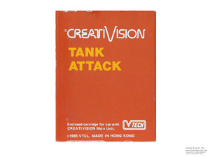 Vtech Creativision Dick Smith Wizzard Tank Attack Reissue Box Vtech Creativision Dick Smith Wizzard Tank Attack Reissue Box